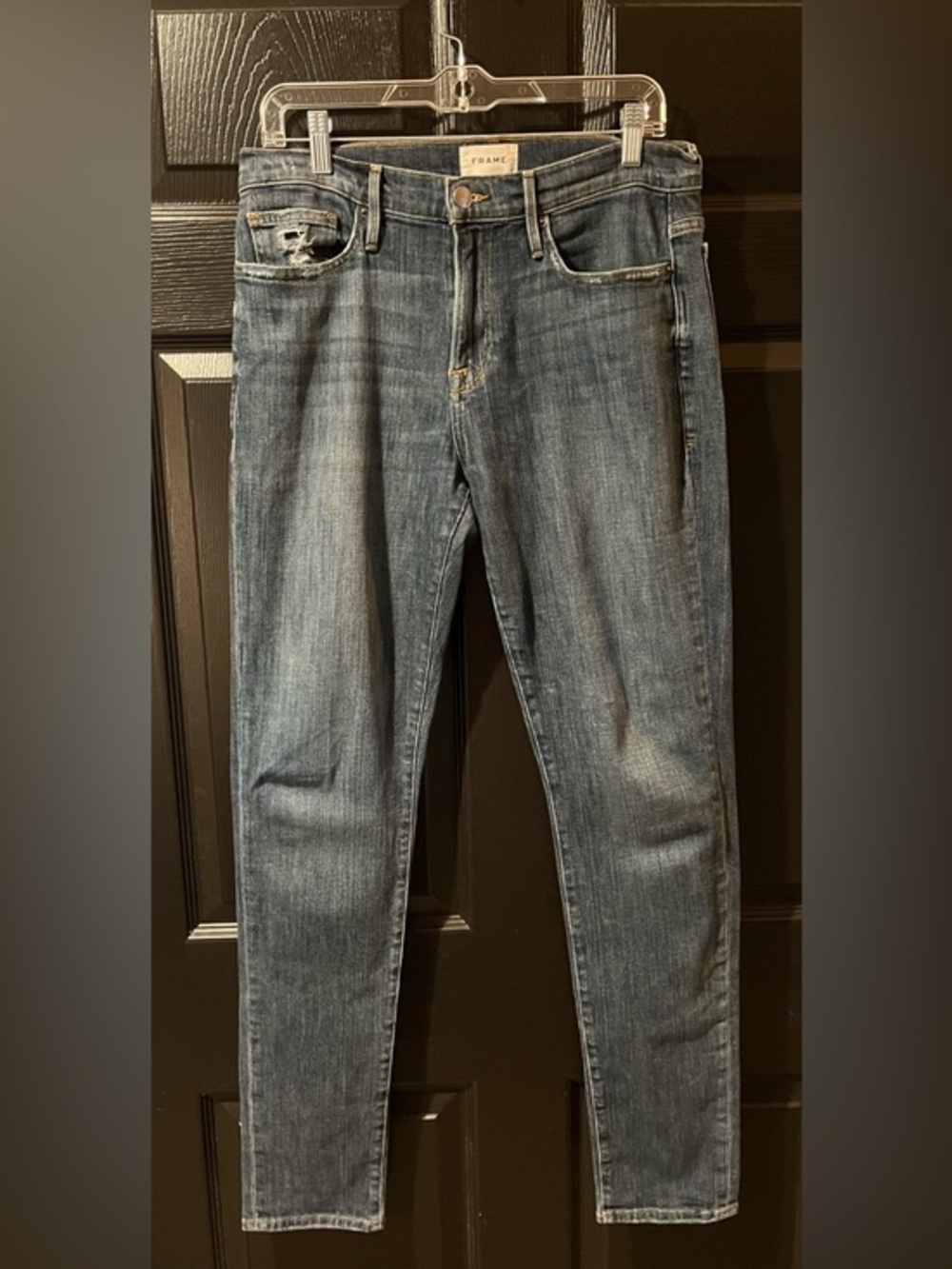 Frame Denim Jacob Distressed Finish Jeans